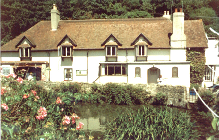 View of the Mill House across the Duck Pond